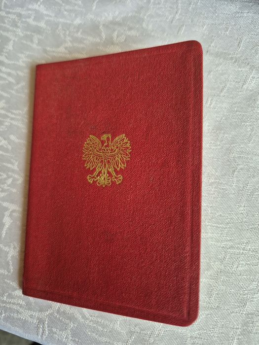 Dokument nadanie  krzyz odrodzenia Polski