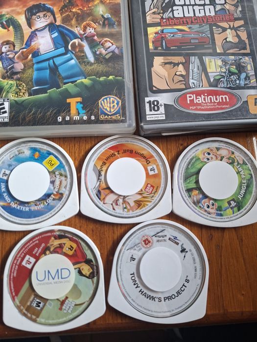 Vendo jogos para psp