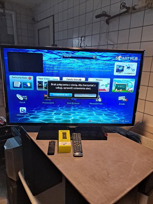 TV 37"LED  Samsung + Stick  TV BOX = smart tv