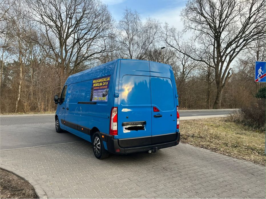 REZERWACJA - Mobilna Wulkanizacja Renault Master 2.3Dci 125 L3H2  Mobilny Serwis