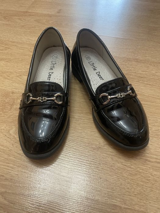 Туфлі чорні для дівчинки