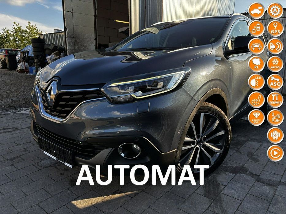 Renault Kadjar Kadjar 1.2 TCe 131KM kamera AUTOMAT skóra FULL LED navi SERWIS 2018