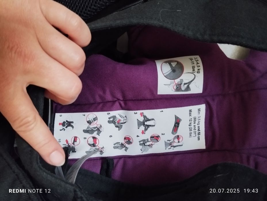 Nosidło Babybjorn Miracle