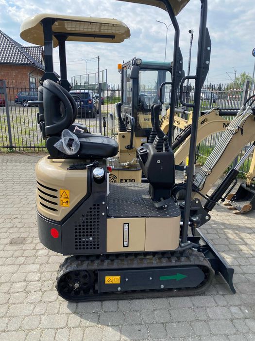 Minikoparka gąsienicowa MEYER X1000 skrętne ramię, 3 łyżki w cenie