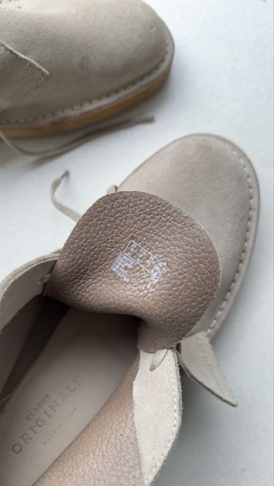 туфлі взуття Clarks made in Italy