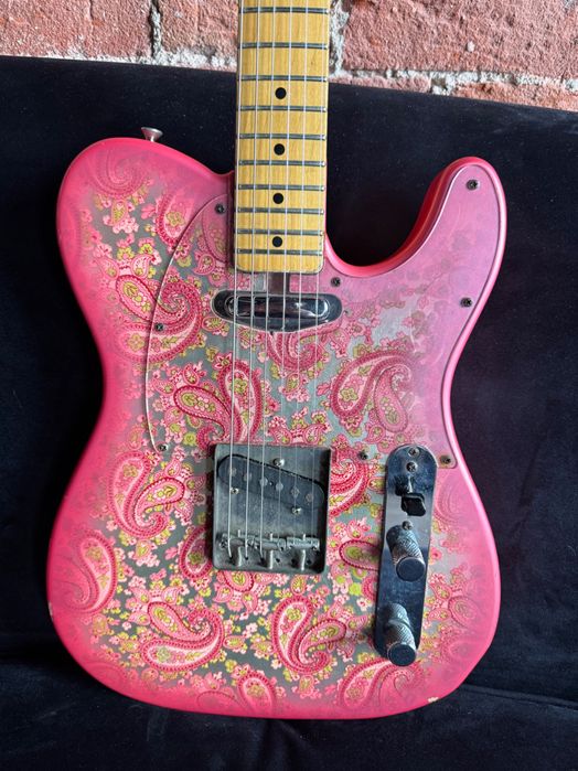 Fender Telecaster Japan JV Paisley Pink 1983 Łódź Widzew • OLX.pl