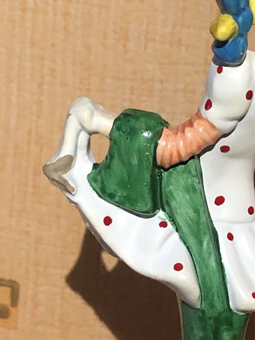 Вінтажна статуетка клоун клоунеса