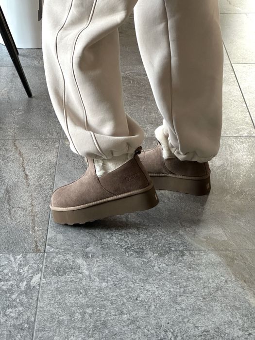 Уги з натурального замшу