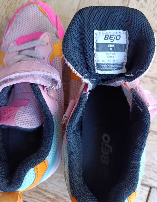 Bejo Dziecięce Buty sportowe Miejskie Sneakersy Agepi rozm31 20cm