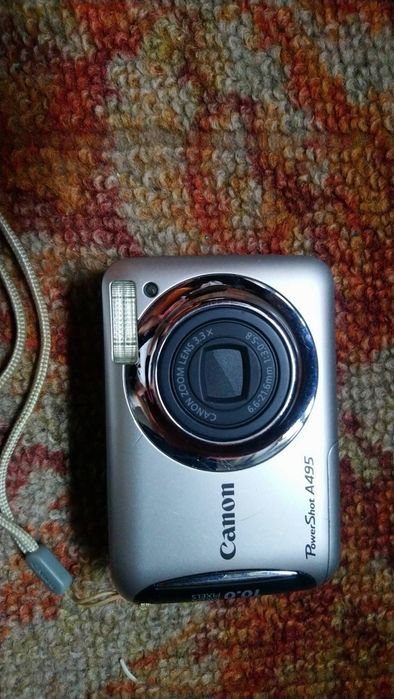 Фотоапарати Canon A495, та ін.