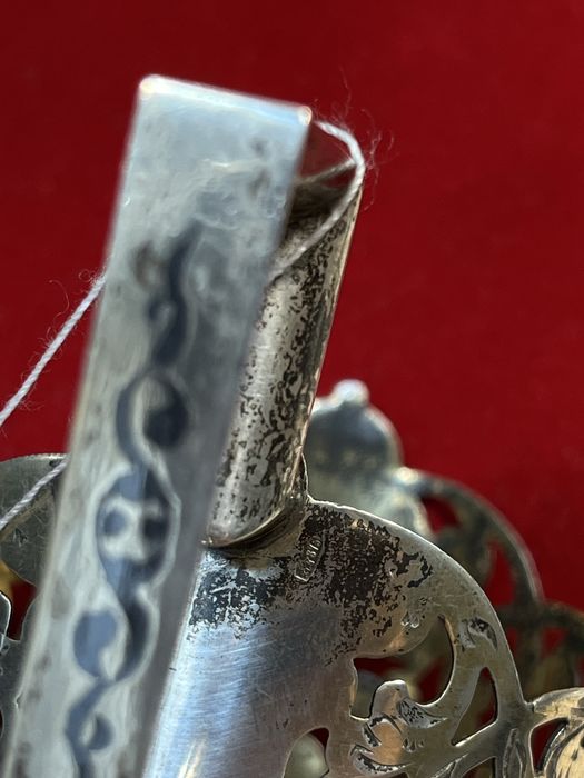 Подстаканник серебро Кубачи СССР 875’ +стакан термостойкий