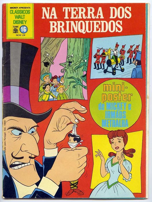 Banda Desenhada Antiga - Clássicos Walt Disney #16