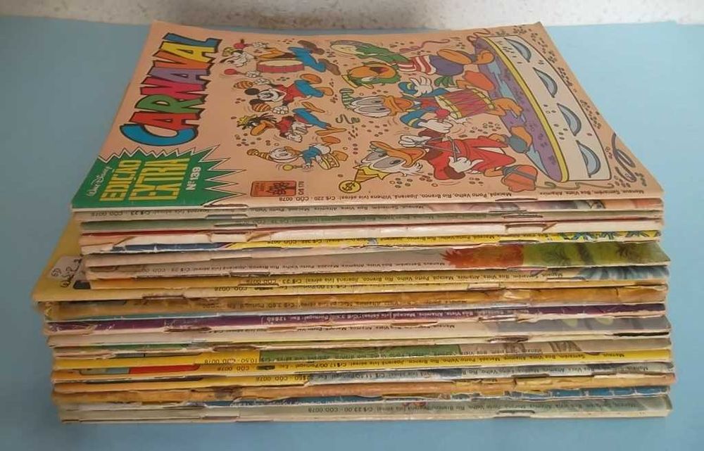 Edição Extra (Disney) Editora Abril - 13 revistas anos 70/80