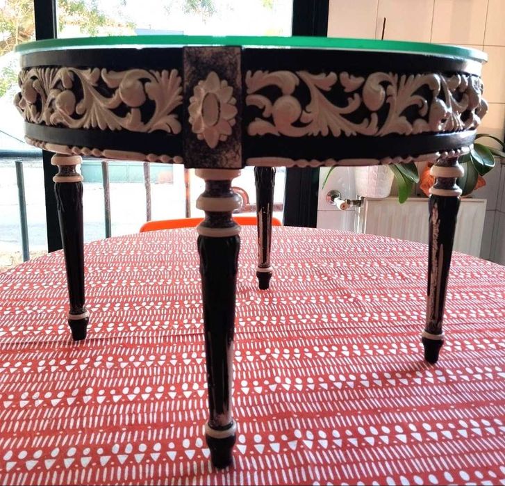 Mesa baixa estilo vintage