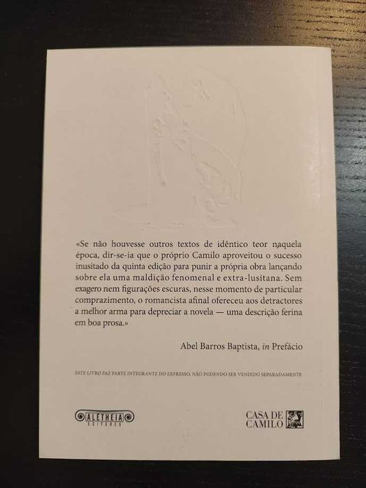 (Env. Incluído) Amor de Perdição de Camilo Castelo Branco
