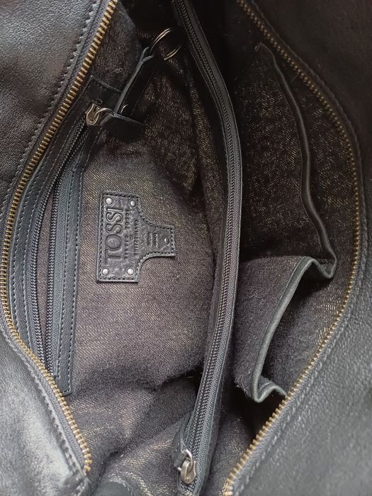 Большая сумка Silvio Tossi натуральная кожа