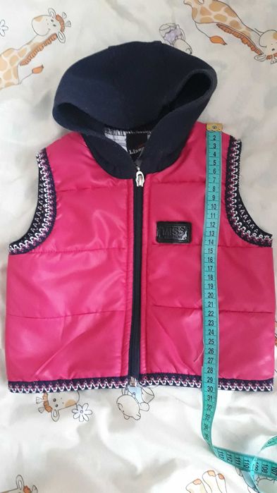 Жилетка для дівчинки