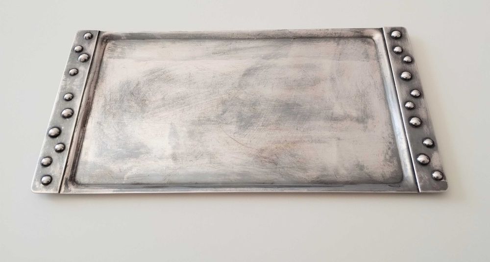 Komplet  srebrny. Rytosztuka. Asteroid. 655 gr. Lata 60 te.