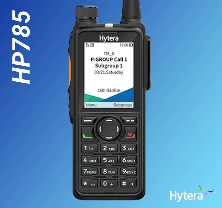 Рація цифрова Hytera HP785 GPS&BT  радиостанция HP785G