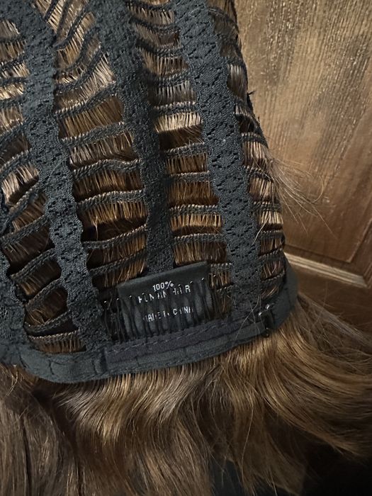 Перука натуральна каре