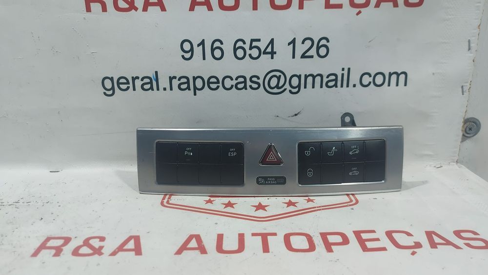 Comutador Central de Comandos 4 Piscas ESP Trancar Destrancar Portas