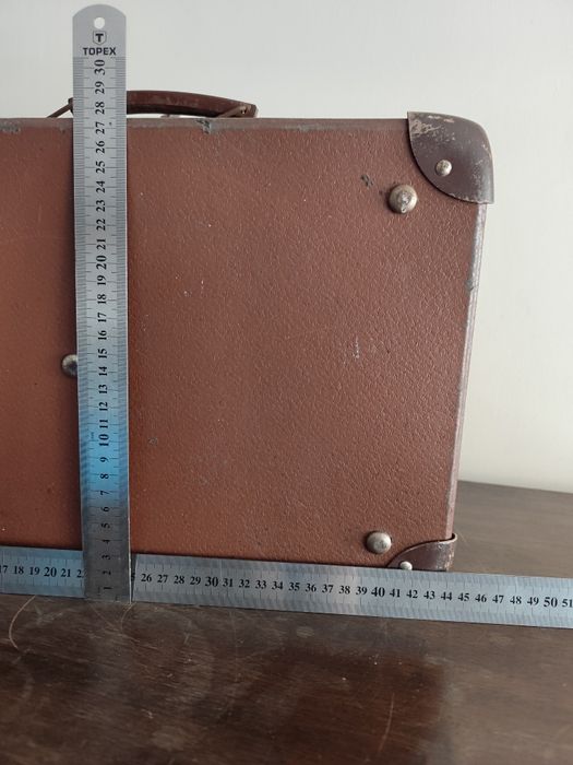 Stara walizka podróżna z czasów PRL-u, Vintage Retro