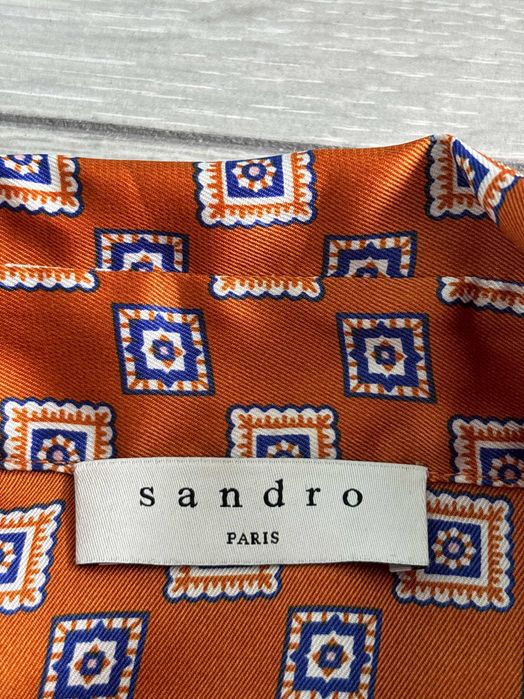 Sandro Paris Сандро Париж S С Розмір Брендова Сорочка Рубашка Оригінал