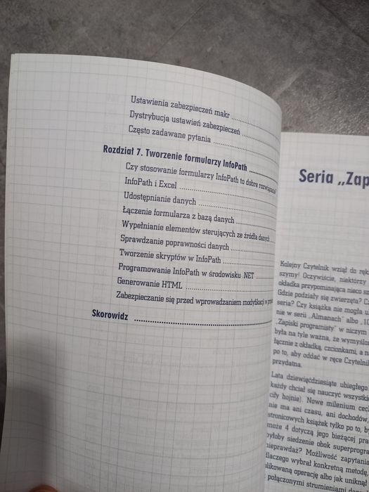 Excel 2003 Programowanie. Zapiski programisty