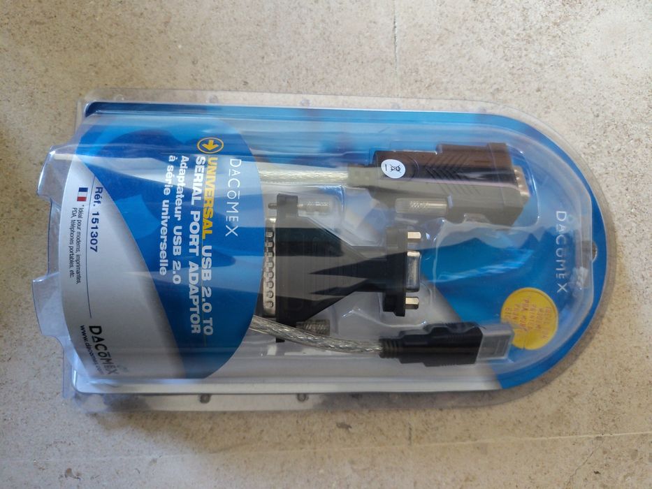 Adaptador USB - RS232 (porta série)