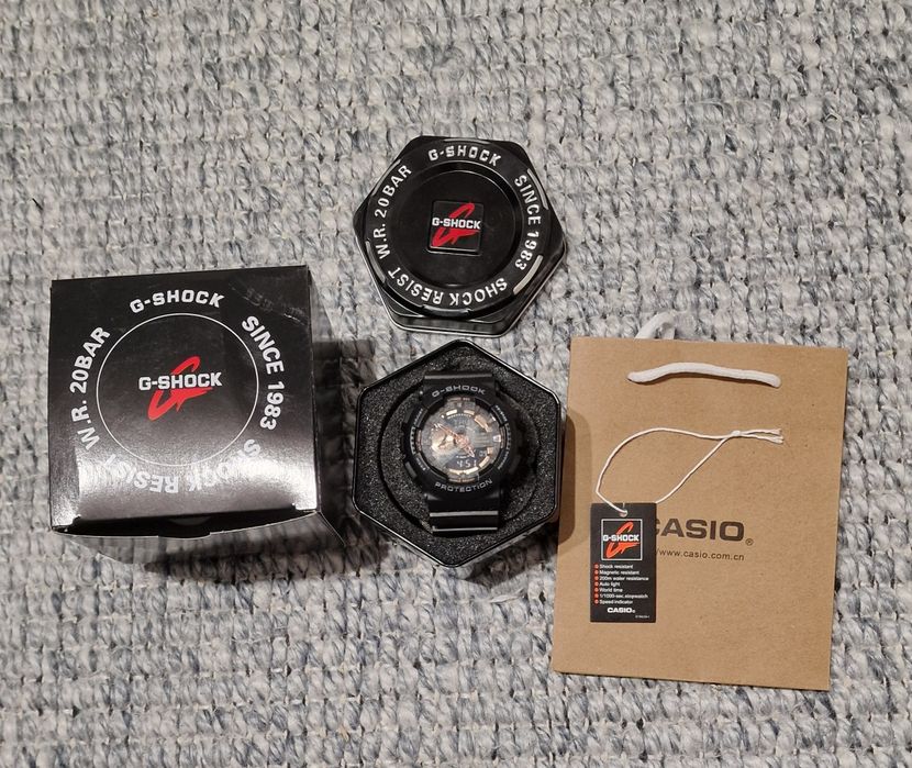 Casio g-shock GA-110 steampunk limitowana edycja