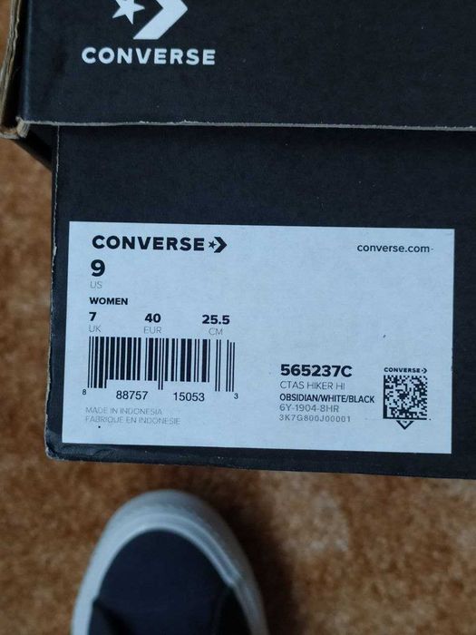 Жіночі кеди Конверс Converse Chuck Taylor All Star Оригінал р. 40