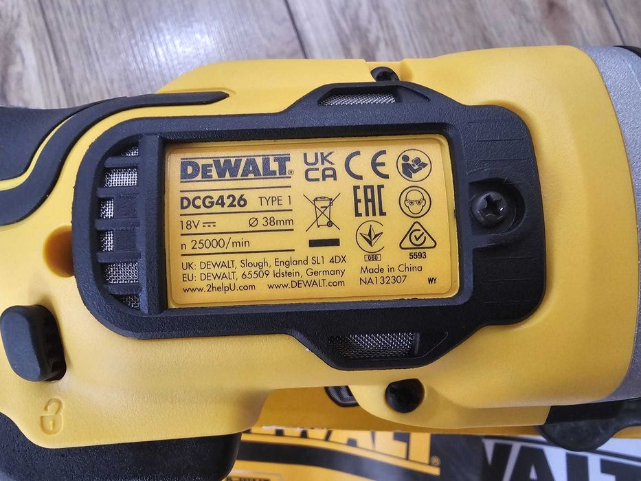 Sprzedam szlifierka prosta 18V XR DCG426N DeWalt - NOWA.