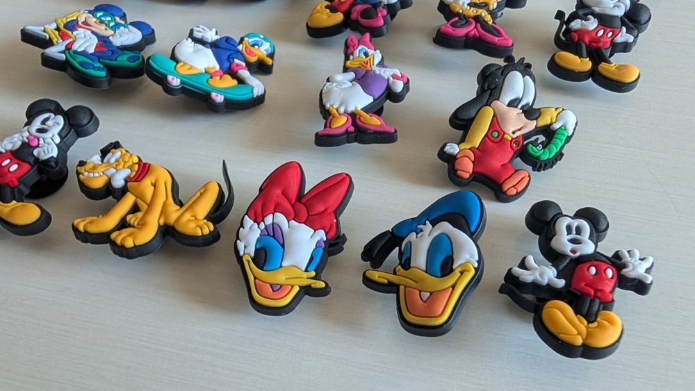 Набор Микки Маус джибитсы Дональд Дак кроксы Дисней Mickey Mouse