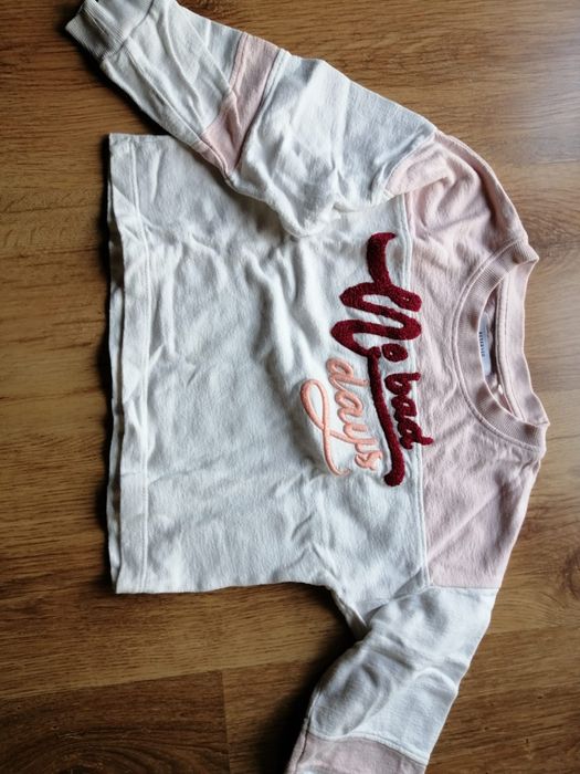 Zestaw spodnie getry bluzy tunika hm 110/116 sarenka kropki