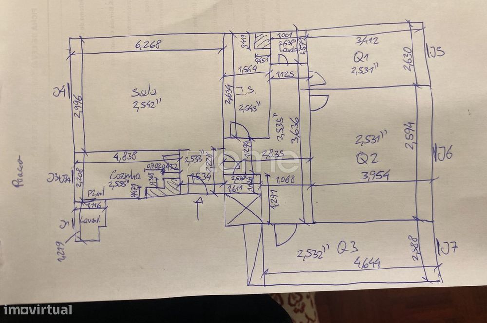 Apartamento T3 em Alfornelos — junto ao Metro