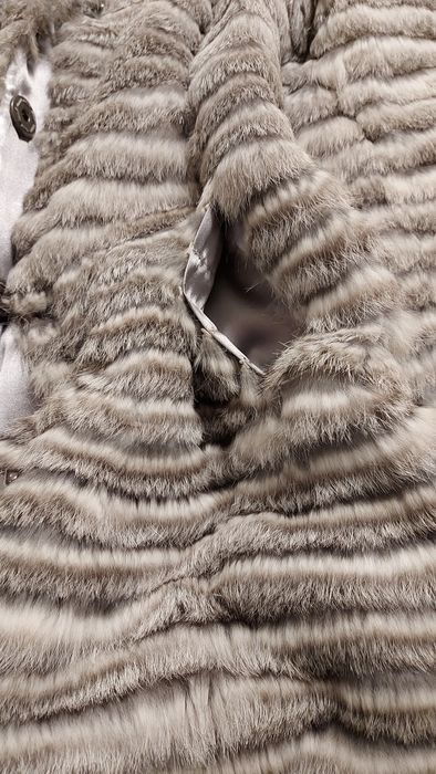 Futerko roz. 38 płaszcz z naturalnej  skóry Joana Exclusive Leather