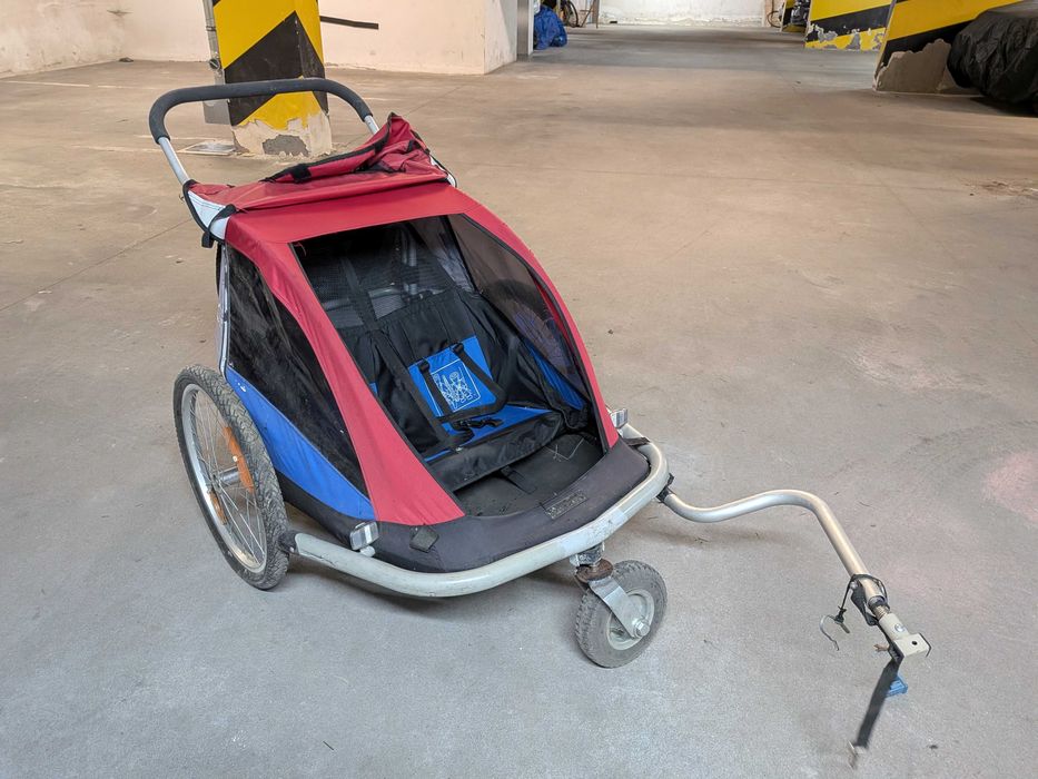 Przyczepka rowerowa składana Croozer 535