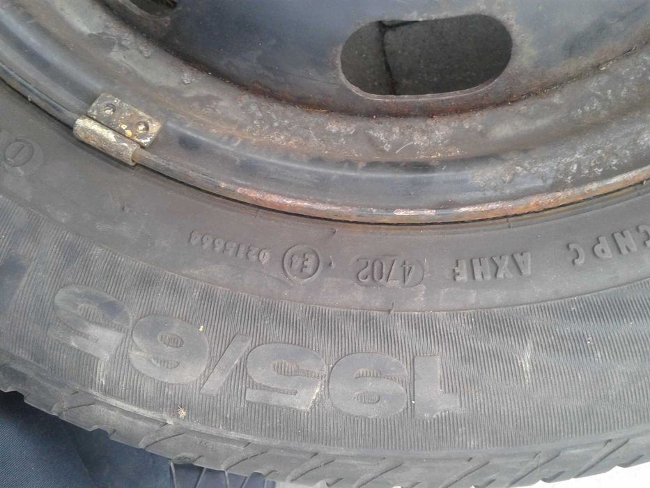 Felga 15 Koło 4x108 Peugeot 206 307 ET27 4x100 Dojazdówka Zapas Opona