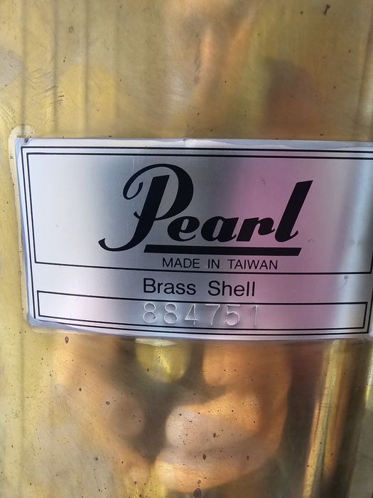 Bateria: Pearl Free Floating Brass 14x8”+ saco Gewa