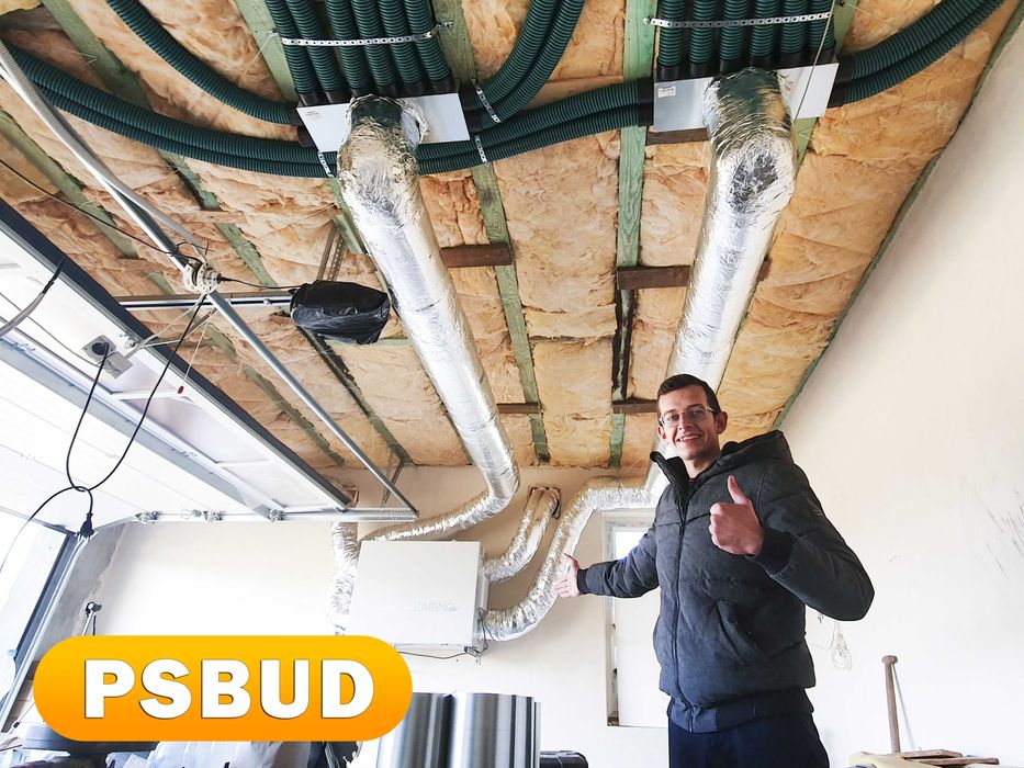 Pompa Ciepła, Rekuperacja, Klimatyzacja, Ogrzewanie Podłogowe, PSBUD