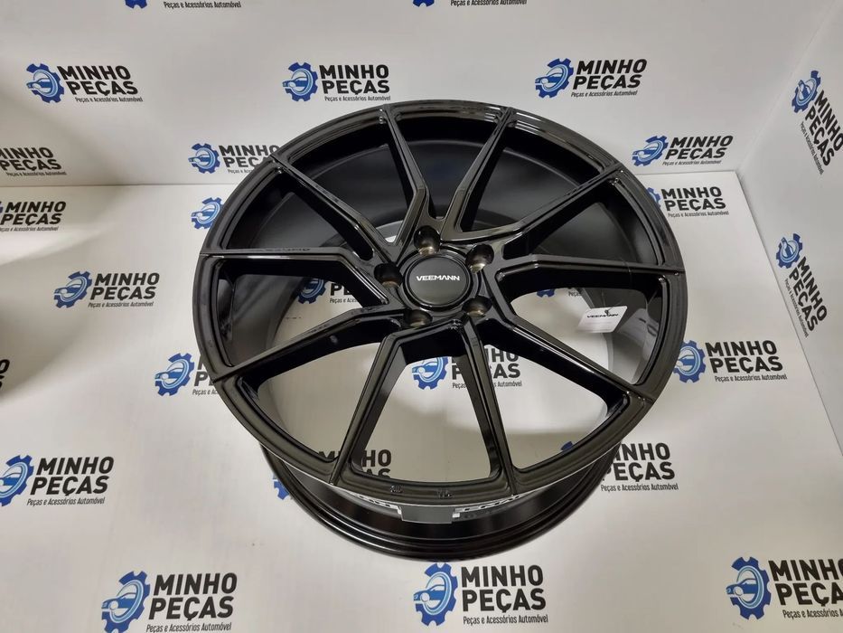 Jantes Veemann (V-FS52) em 19 (5x112) Preto Brilho