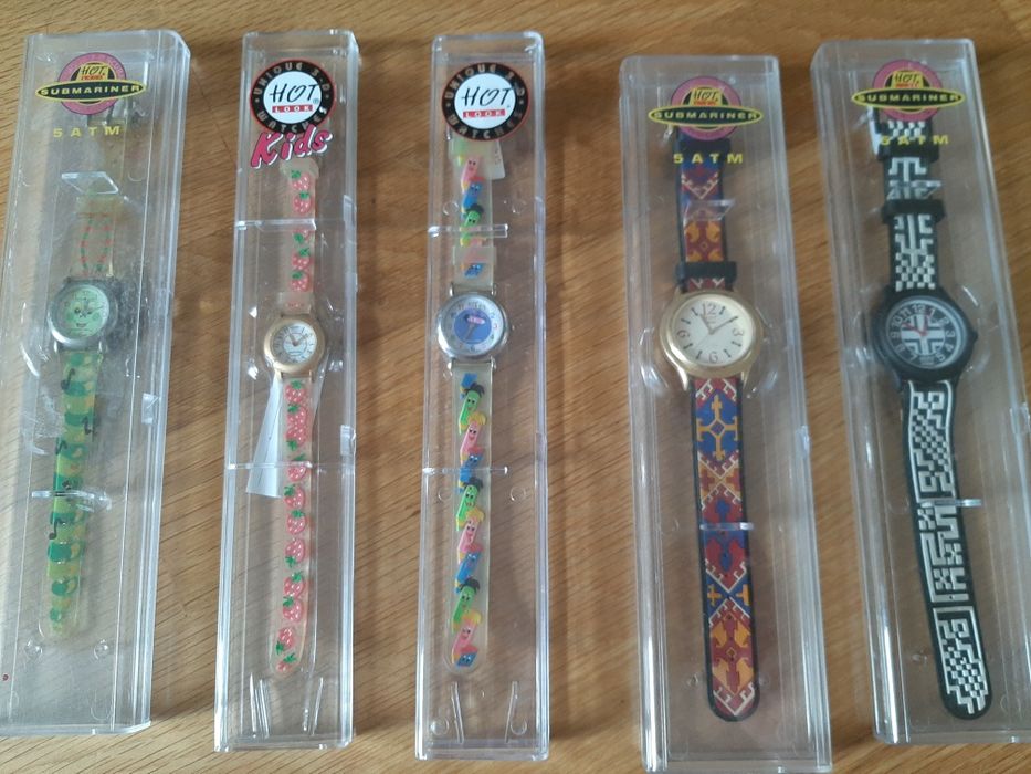 Relógios Flik Flak e Hot Look Submariner