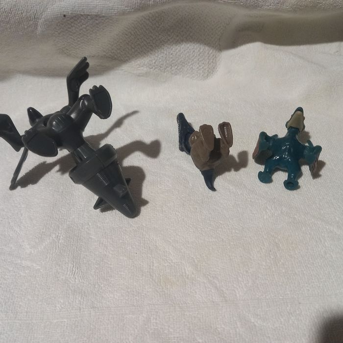 Игрушка дракон,  бу, комплект из трёх штук, и2