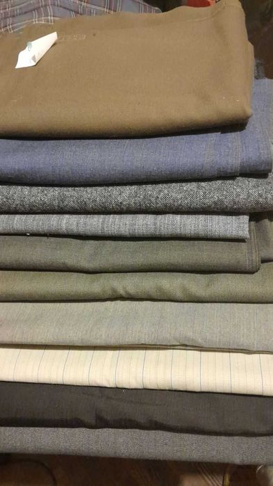 Отрезы костюмных тканей вельвет качество из СССР дешево