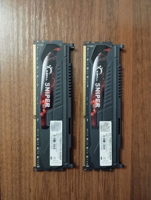 Оперативна пам'ять G.SKILL SNIPER  (2x4GB), DDR3, 2133МГц