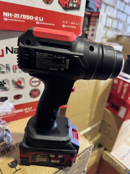 Акумуляторний фен NARVA NH-21/550-2 LI