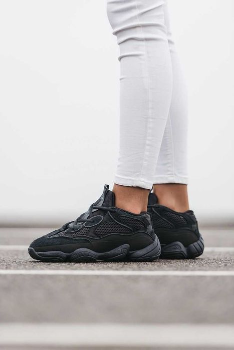 Женские кроссовки Adidas Yeezy Boost 500 "Utility Black" Premium 36-40