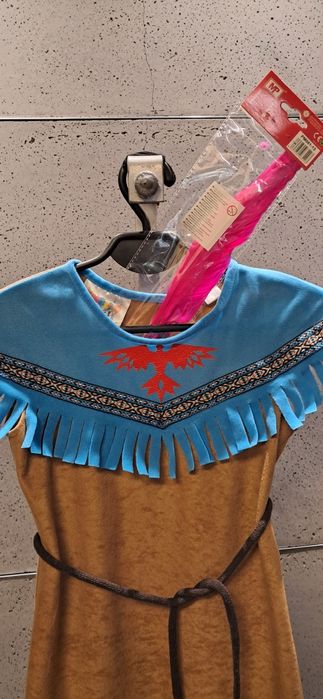 Strój przebranie kostium indianka
