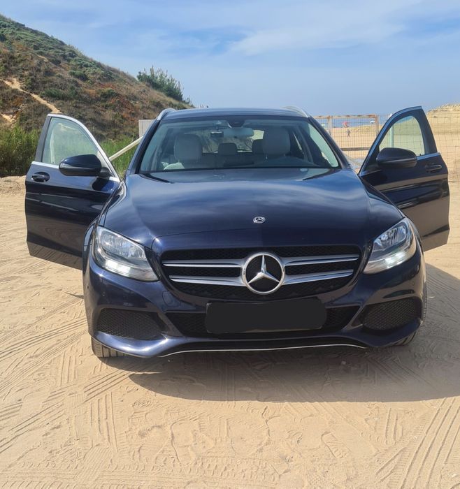 Mercedes C180 Station gasolina pele, burmester