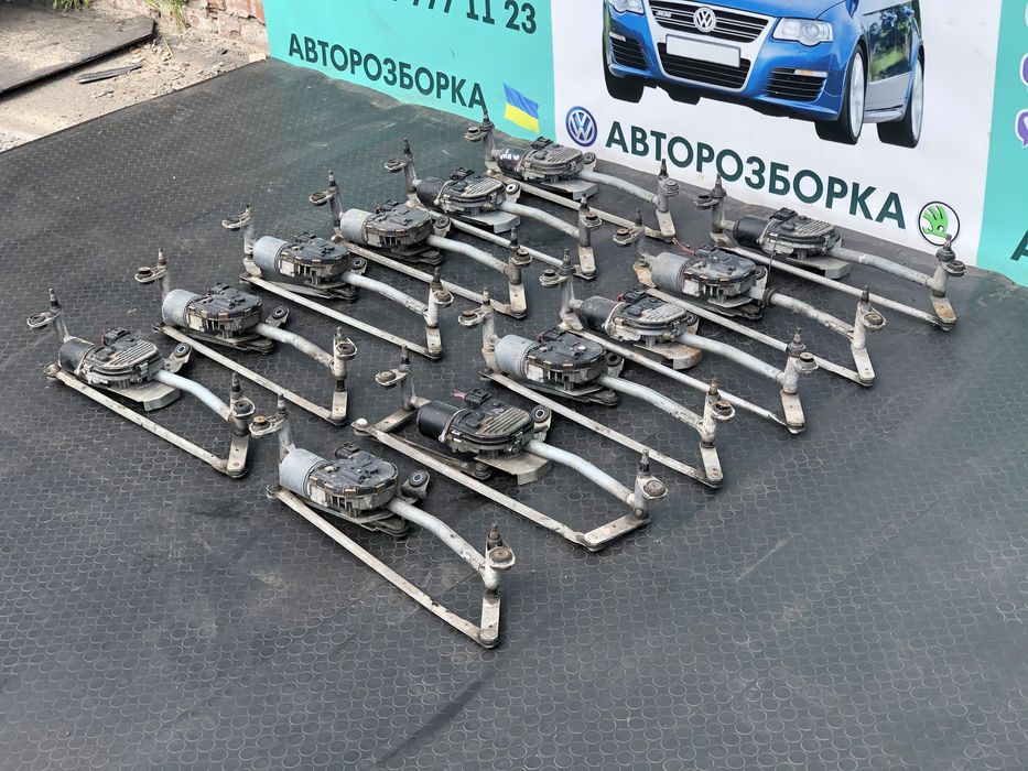 трапеция дворников vw passat b6 пассат б6 моторчик гольф 5 шкода а5